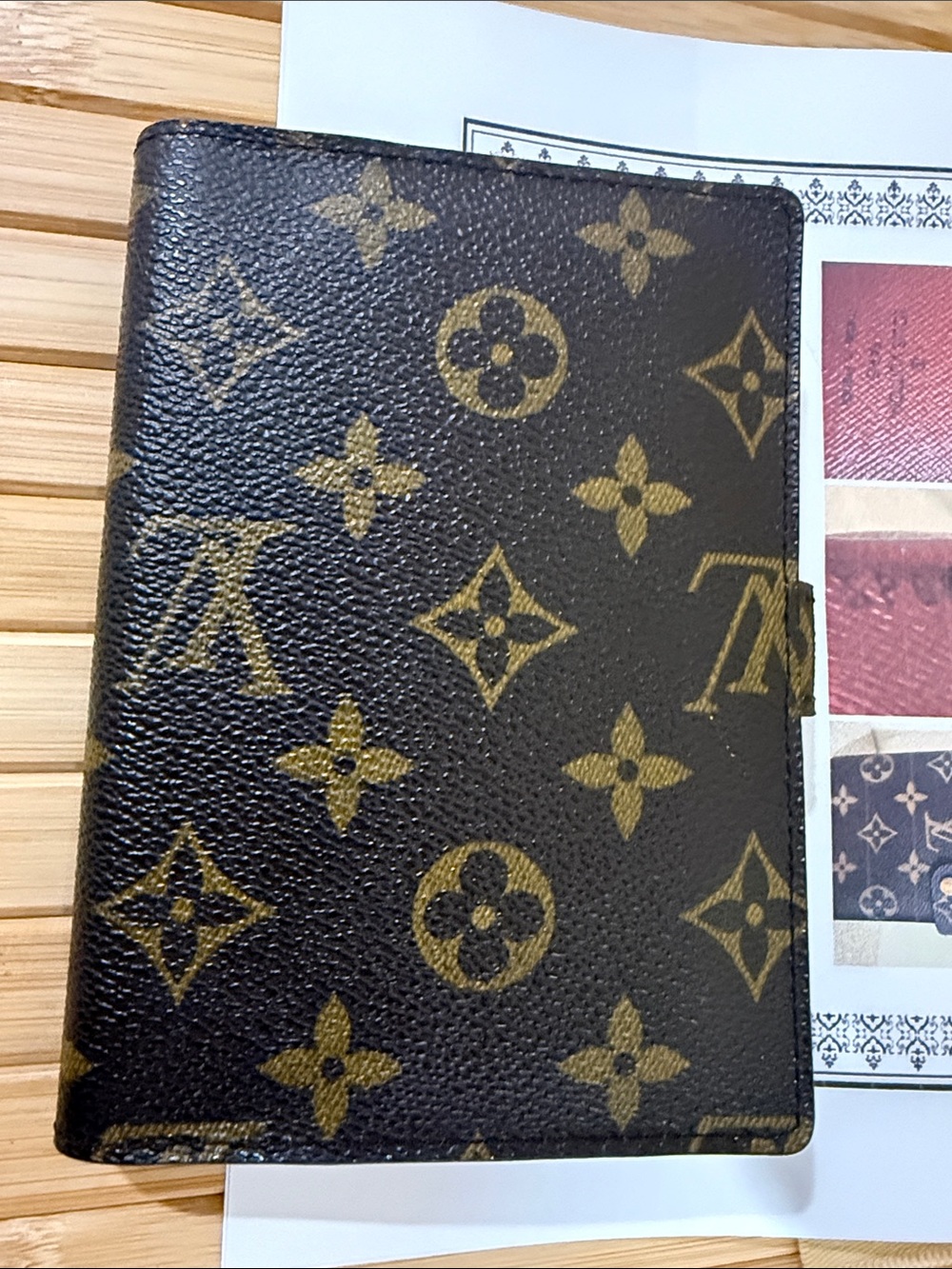 Authentic Louis Vuitton agenda Louis Vuitton  Credit holder wallet (COA included - Picture 2 of 11